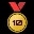Collect 10 gold medals. achievement