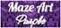 Maze Art: Purple