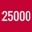 25000 matches